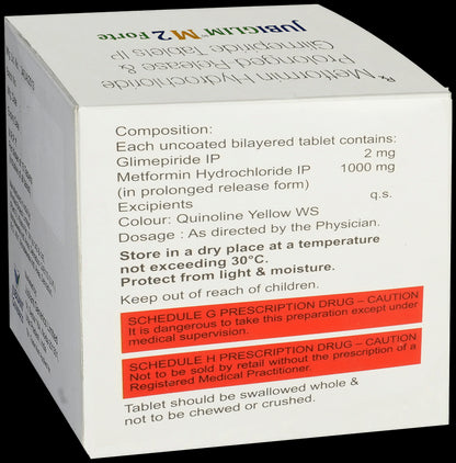 Jubiglim M 2 Forte Tablet PR