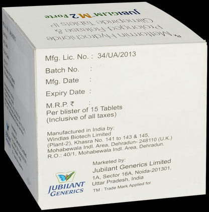 Jubiglim M 2 Forte Tablet PR