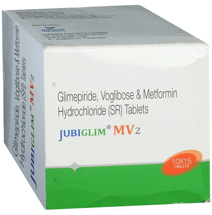 Jubiglim MV 2 Tablet SR