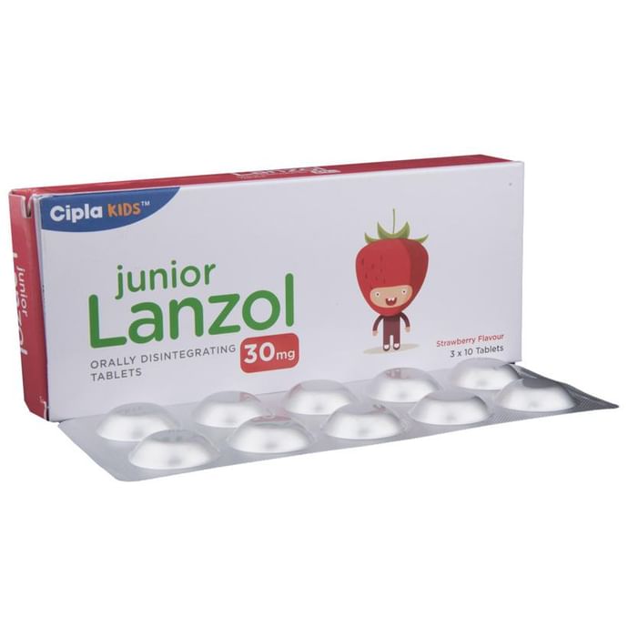 Junior Lanzol 30mg Tablet DT - Classic Derma
