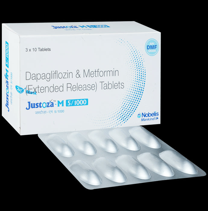 Justoza-M 5/1000 Tablet ER - Classic Derma