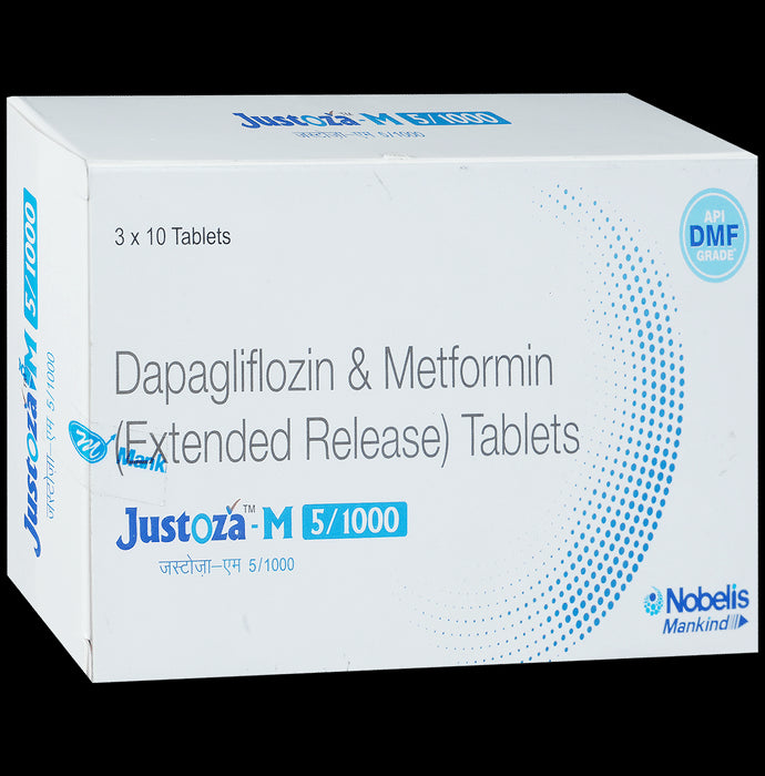 Justoza-M 5/1000 Tablet ER