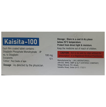 Kaisita 100 Tablet