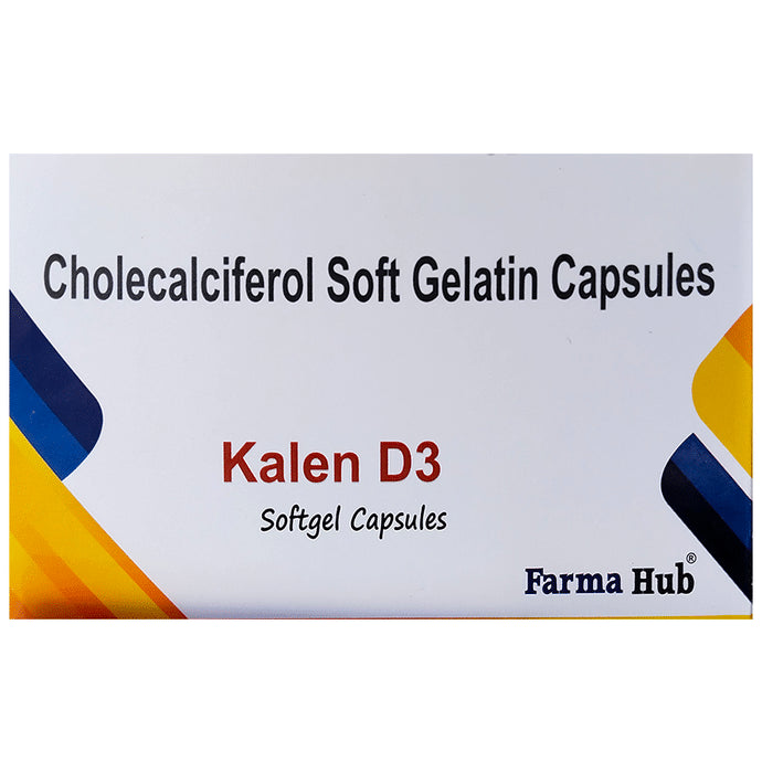 Kalen D3 Softgel Capsule - Classic Derma