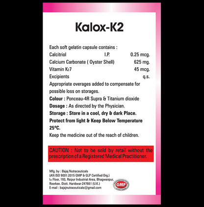 Kalox-K2 Soft Gel Capsule