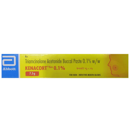 Kenacort New 0.1% Buccal Paste