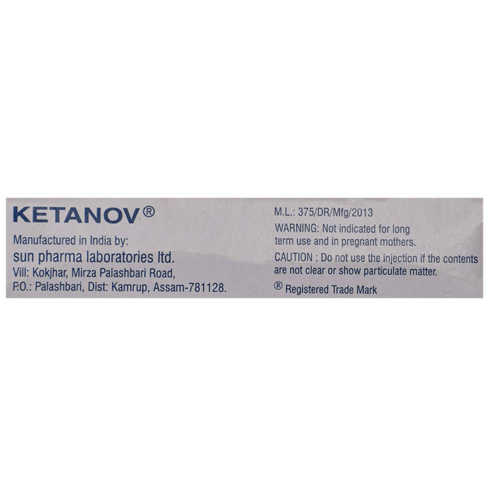 Ketanov Injection