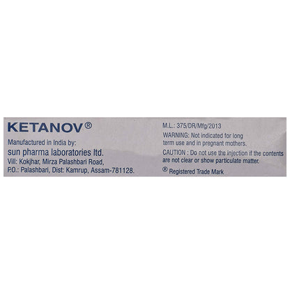Ketanov Injection