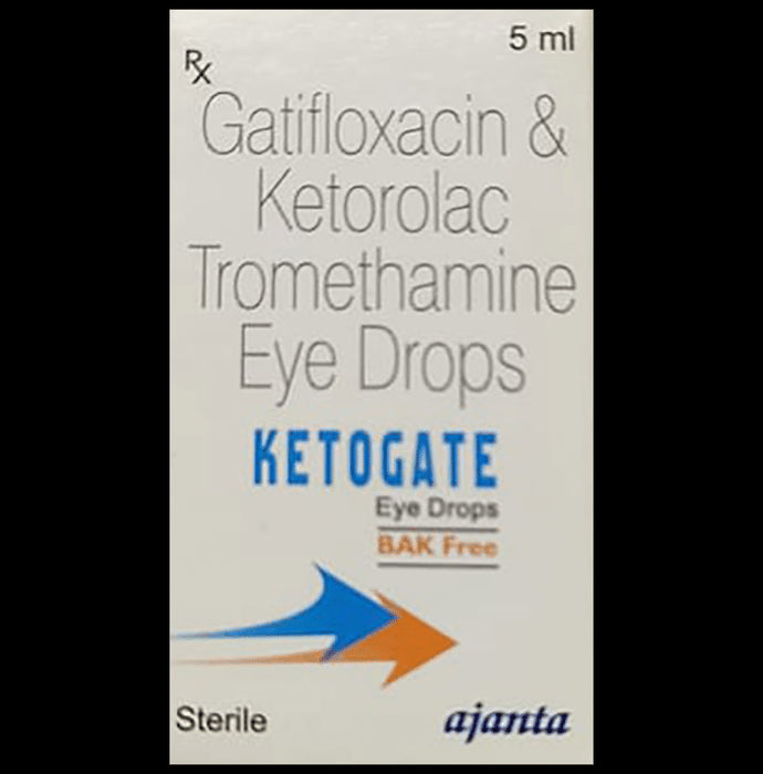 Ketogate Eye Drop BAK Free - Classic Derma