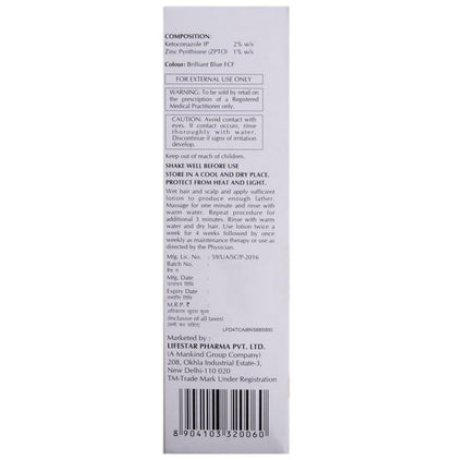 Ketostar Anti Dandruff Lotion