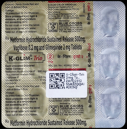 K-Glim-Trio 2mg Tablet SR