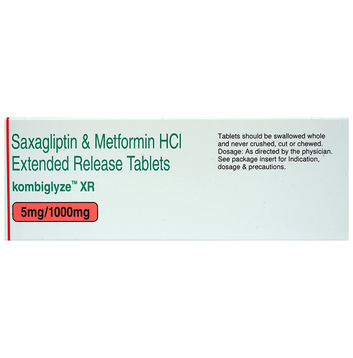 Kombiglyze XR 5mg/1000mg Tablet