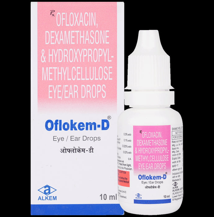 Oflokem D Eye/Ear Drops - Classic Derma