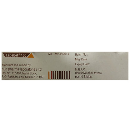 Labebet 100mg Tablet