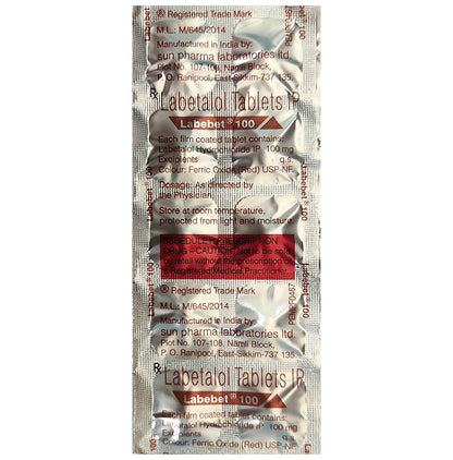 Labebet 100mg Tablet