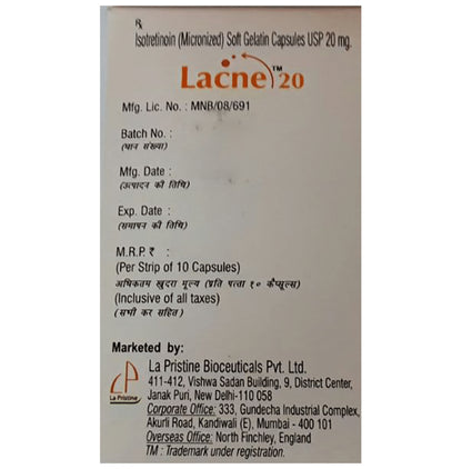 Lacne 20 Softgel Capsule