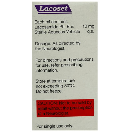 Lacoset 10mg Injection