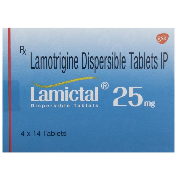 Lamictal 25mg Dispersible Tablet