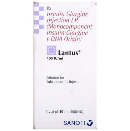 Lantus 100IU/ml Solution for Injection - Classic Derma