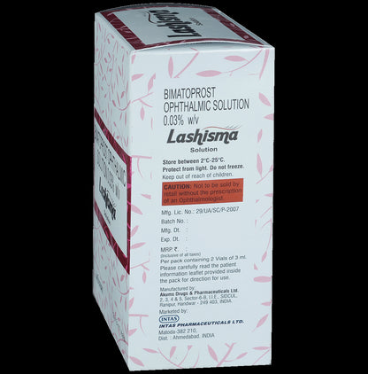 Lashisma Solution (3ml Each)