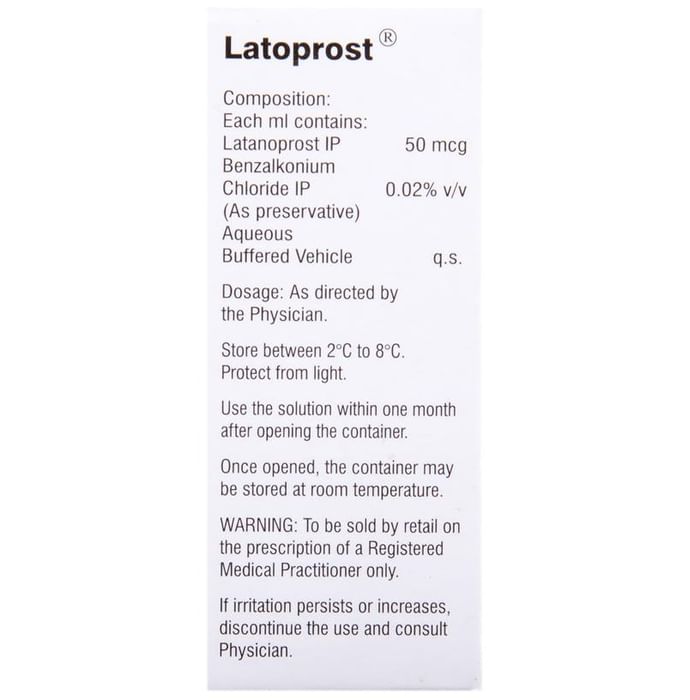 Latoprost Eye Drop