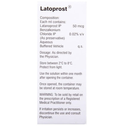 Latoprost Eye Drop