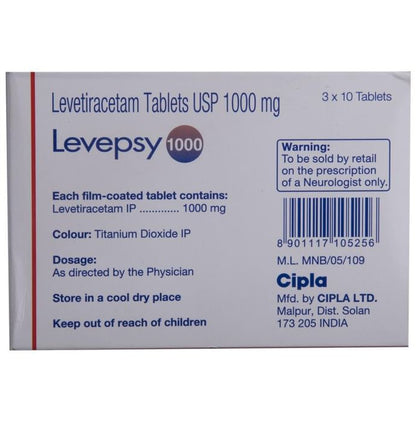 Levepsy 1000 Tablet