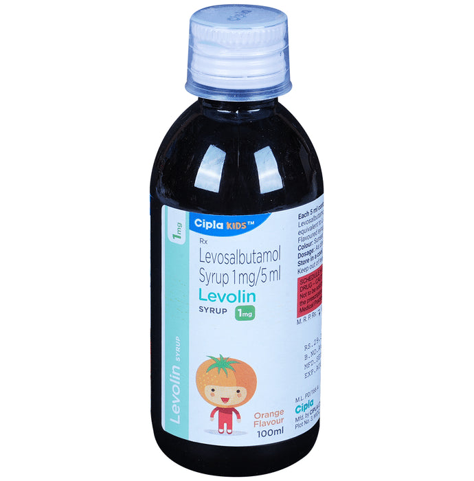 Levolin 1mg Syrup Orange