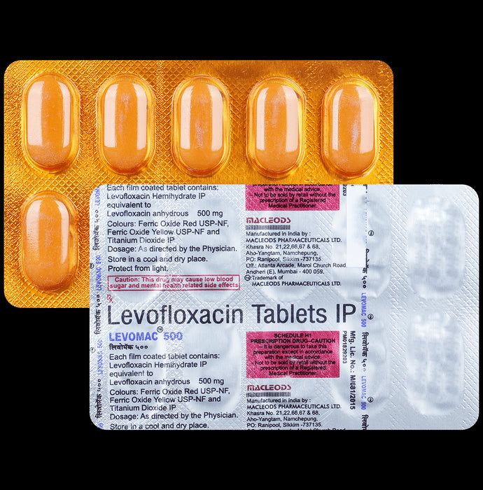 Levomac 500 Tablet - Classic Derma