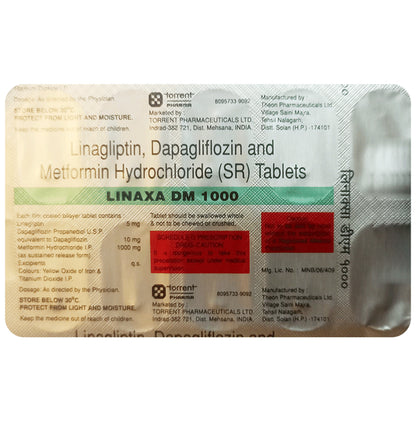 Linaxa DM 1000 Tablet SR - Classic Derma