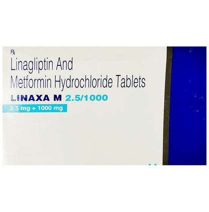 Linaxa M 2.5/1000 Tablet - Classic Derma