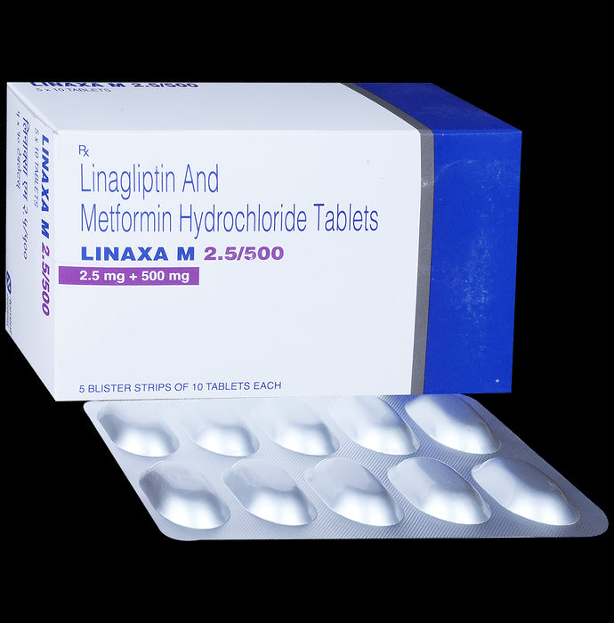 Linaxa M 2.5/500 Tablet - Classic Derma