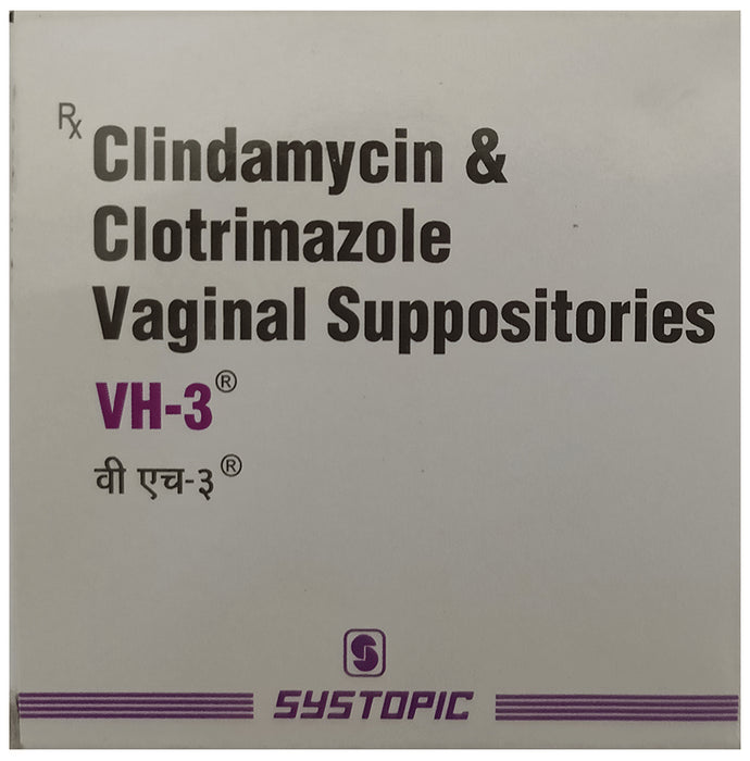 VH 3 Vaginal Suppository - Classic Derma