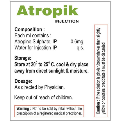 Atropik Injection
