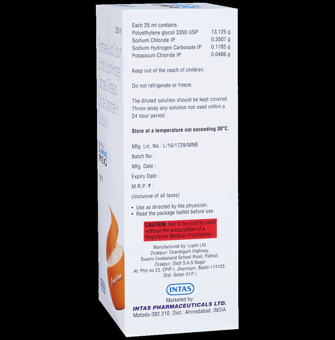 Looz Peg Oral Solution Orange