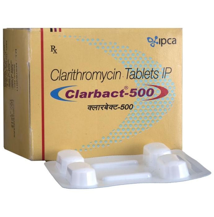 Clarbact 500 Tablet - Classic Derma