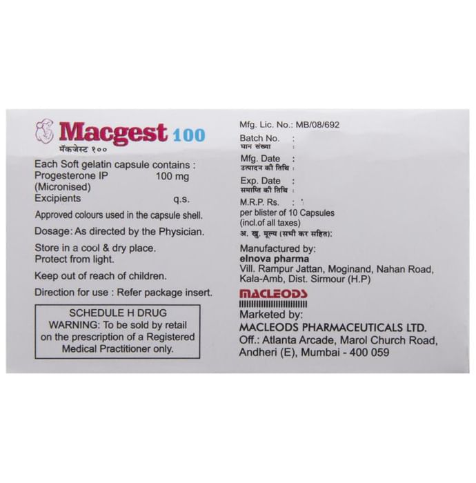 Macgest 100 Capsule