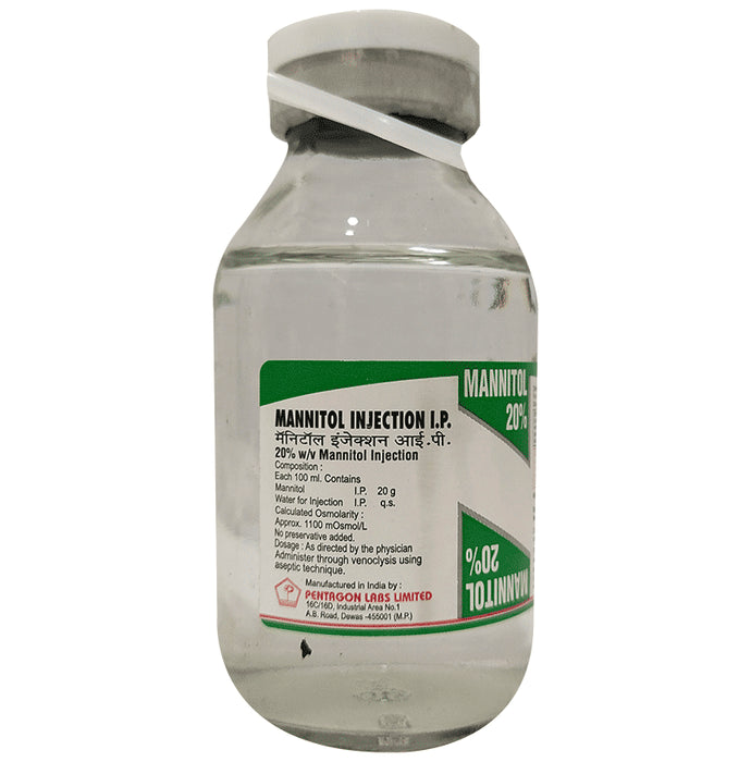 Mannitol 20% Infusion - Classic Derma