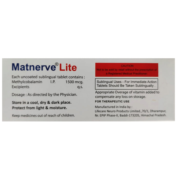 Matnerve Lite Tablet