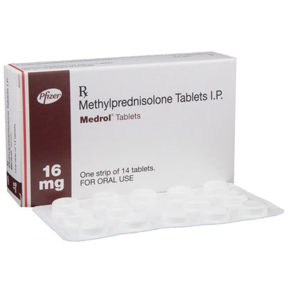 Medrol 16mg Tablet - Classic Derma