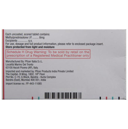 Medrol 8mg Tablet