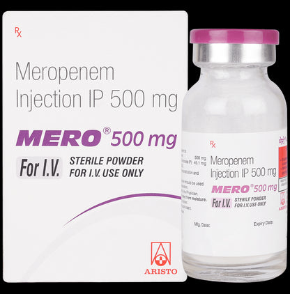 Mero 500mg Injection - Classic Derma