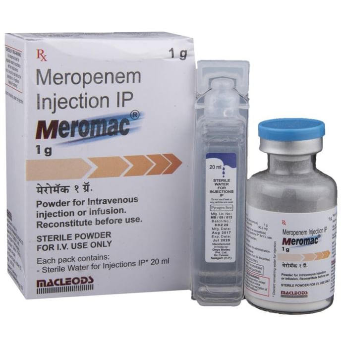 Meromac 1gm Injection - Classic Derma