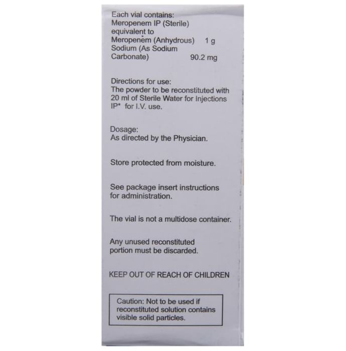 Meromac 1gm Injection