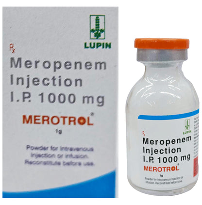 Merotrol 1g Injection - Classic Derma