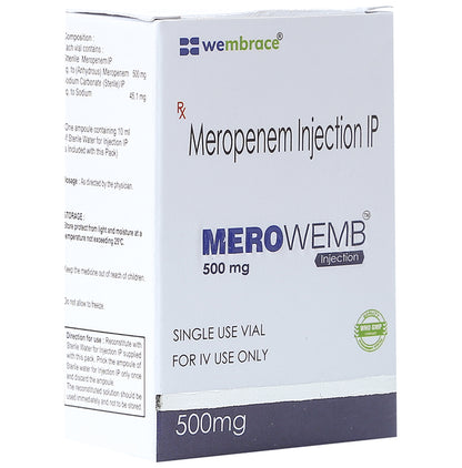 Merowemb 500mg Injection