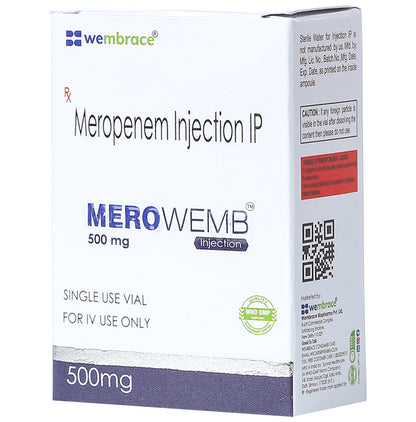 Merowemb 500mg Injection