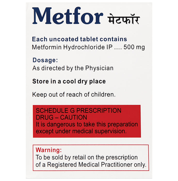 Metfor Tablet