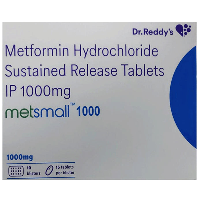 Metsmall 1000 Tablet SR - Classic Derma
