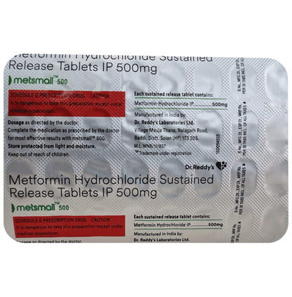 Metsmall 500 Tablet SR